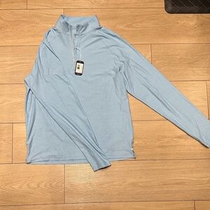 johnnie-O Light Blue Men's Shirt